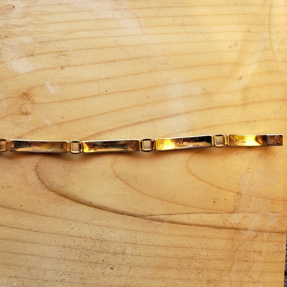 Handpainted Spanish Damascene Vintage Bracelet - Picture 7 of 13